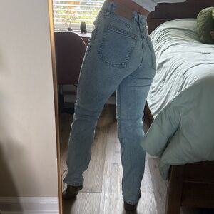 H&M Classic High-Rise Light Blue Women’s Jeans